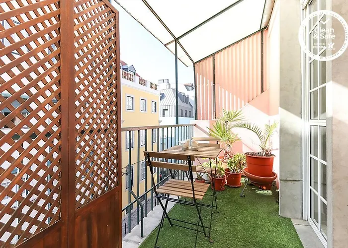 Principe Real Balcony By Homing דירה *