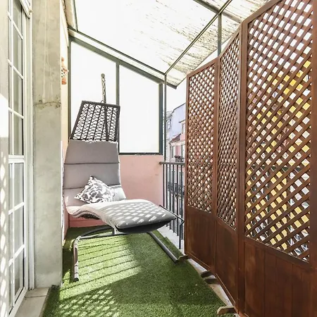 Principe Real Balcony By Homing Apartment *